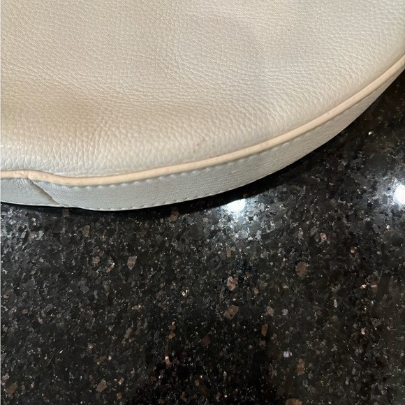 Half moon crossbody Allsaints cream leather - Picture 6 of 7